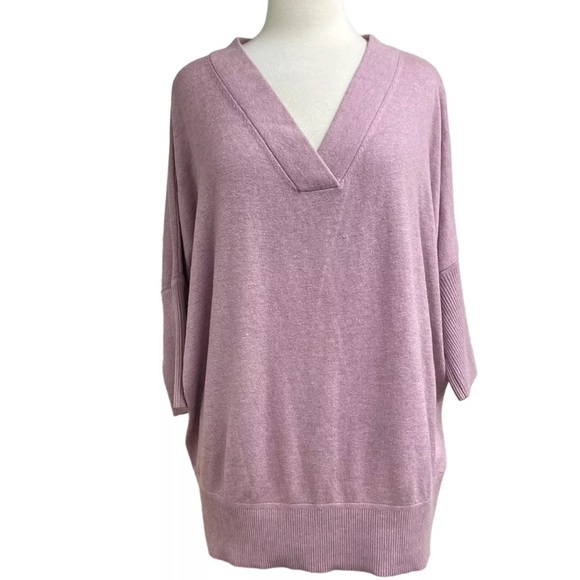 Matty M Oversized V-neck Sweater Small - Picture 1 of 9